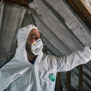 Process and benefits of blown-in insulation