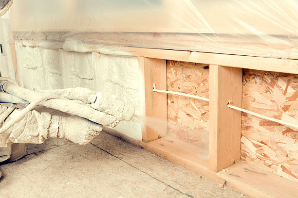 Spray foam insulation
