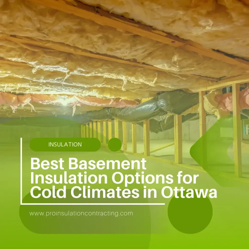 Best Basement Insulation Options for Cold Climates in Ottawa